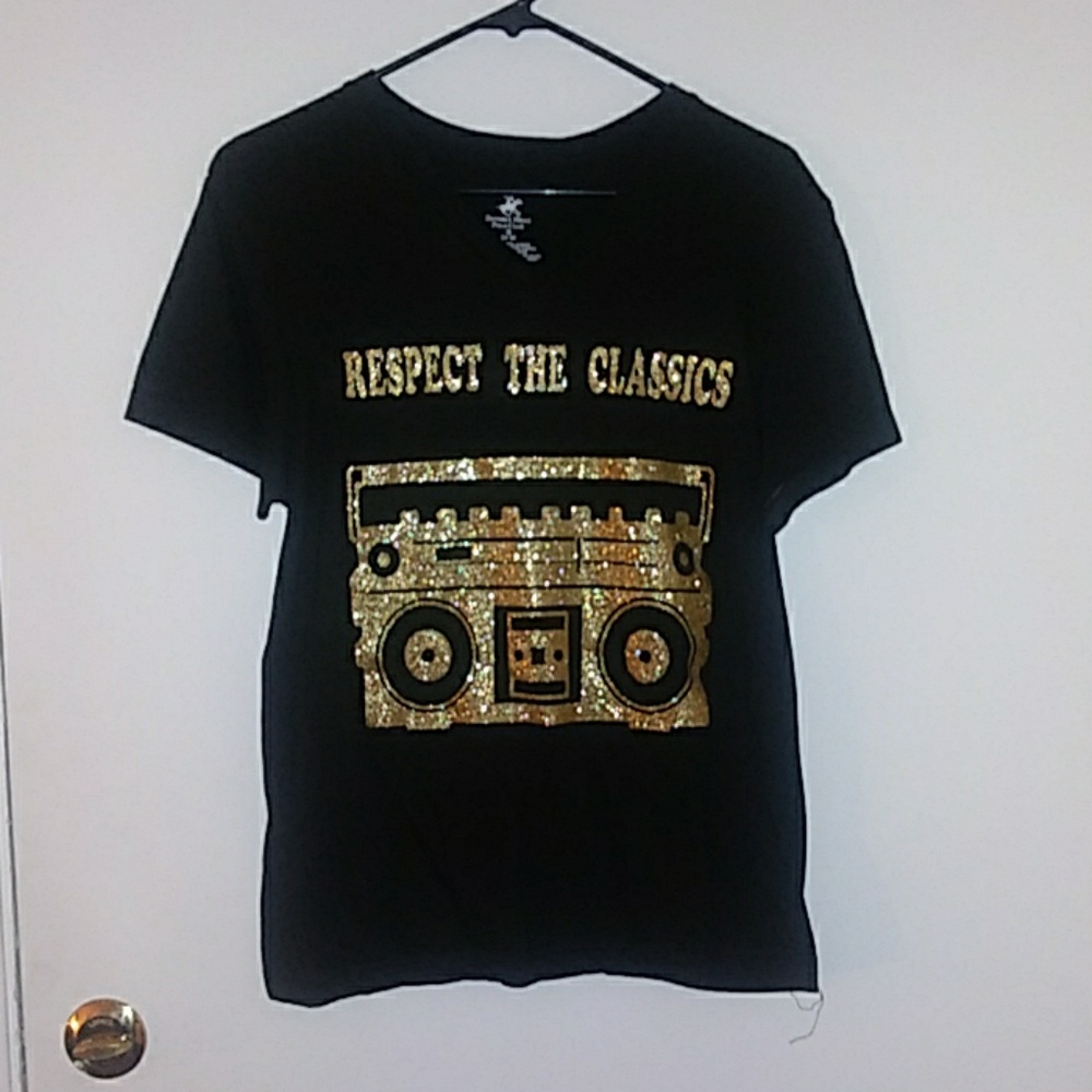 Black Graphic Tee